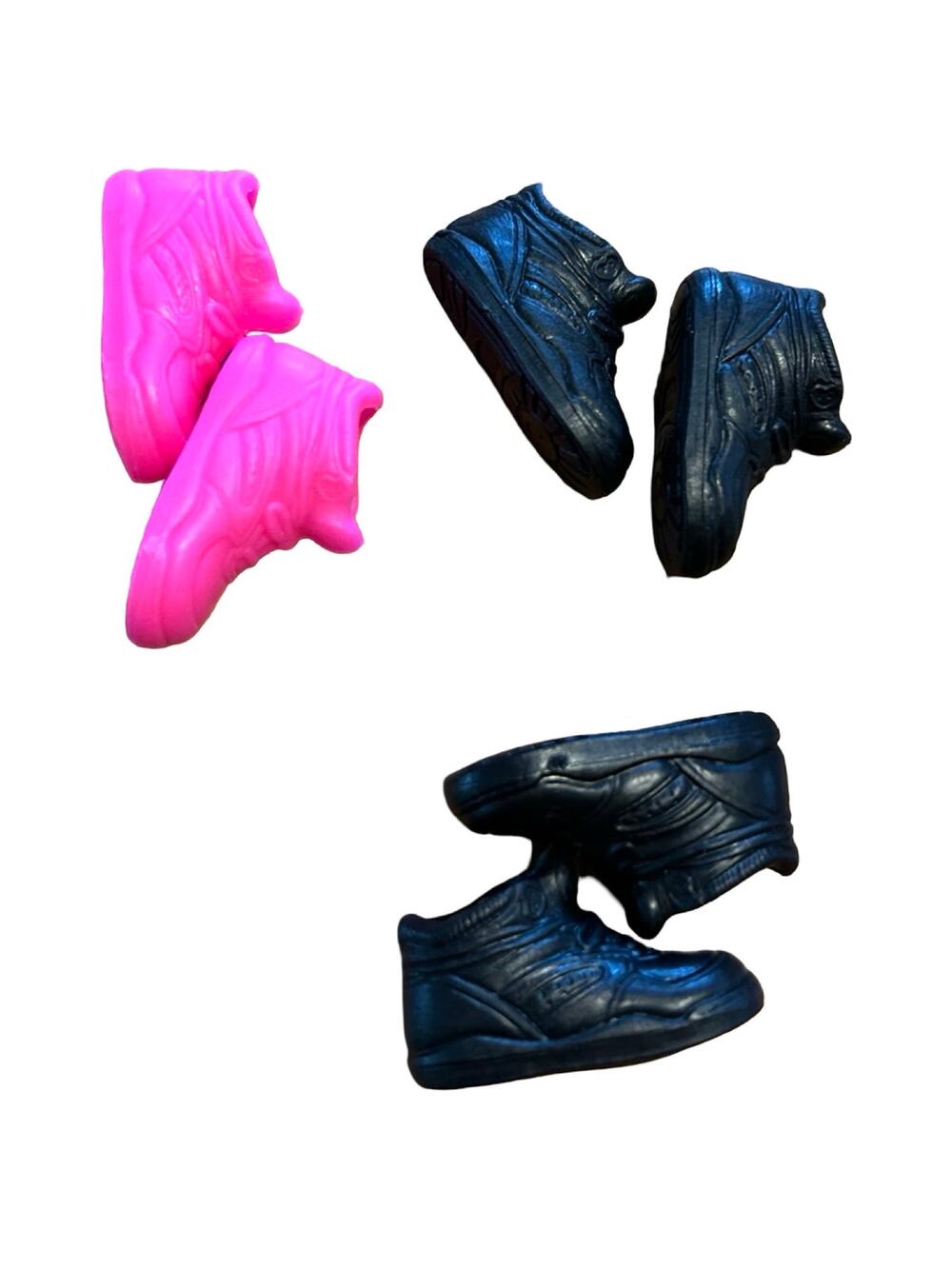 Vintage Barbie High Top Tennis Shoes Sneakers 90s Lot of 3 Sneakers